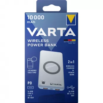 Nešiojamas įkroviklis Varta 57913 10000 mAh