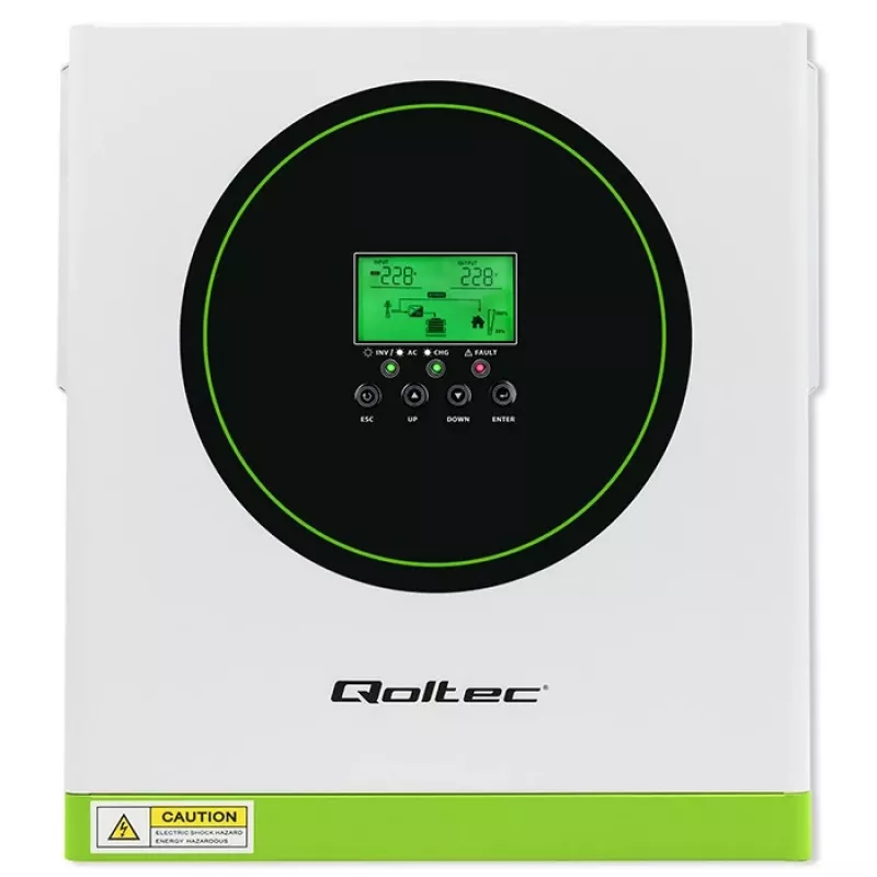 Qoltec Solar Hybrid Inverter Off-Grid 1500W hibridinis keitiklis