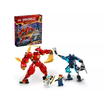 LEGO NINJAGO rinkinys 71808 – 322 detalės, 4 minifigūrėlės, aukštis 160 mm, nuo 7 metų