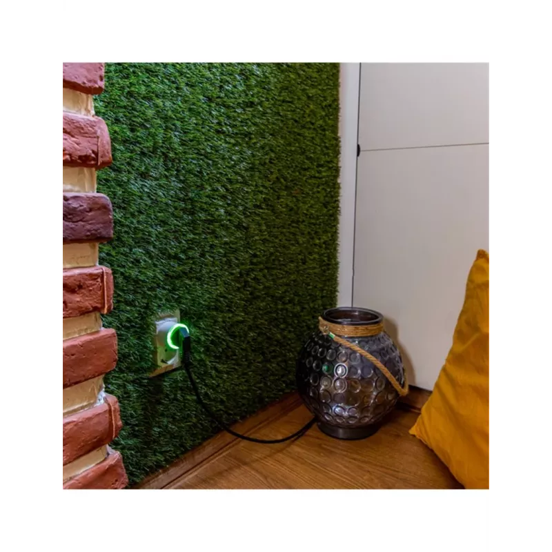 Išmanusis kištukas Shelly Plug S Gen3 — Wi-Fi išmanusis lizdas su energijos stebėjimu, F tipas, 110–230 V, 2500 W, baltas