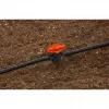 GARDENA reguliavimo ir uždarymo vožtuvas 3/16 inch (13217-20) juodas-oranžinis šalto vandens sistemoms