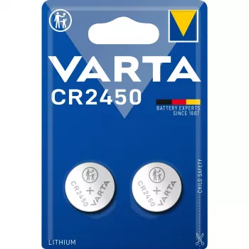 Vienkartinė baterija Varta CR2450 2 vnt. lizdinėje pakuotėje