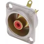 Neutrik NTR-NF2D-2 - D tipo jungtis, sidabrinė, -30 - 80 °C