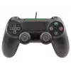 Laidinis žaidimų pultas TRACER SHOGUN PRO Black — 16 mygtukų, analoginis/digitalinis, 1,5 m kabelis, vibracija, PC/PS4/PS3