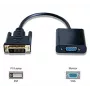 Microconnect DVIDVGA vaizdo adapteris 0.25 m DVI-D VGA (D-Sub) juodas