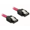 SATA kabelis DeLOCK 82676 0.3 m Raudonas