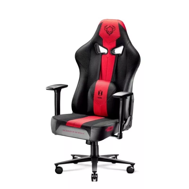 Diablo X-PLAYER 2.0 normalus žaidimų fotelis Crimson antracitas