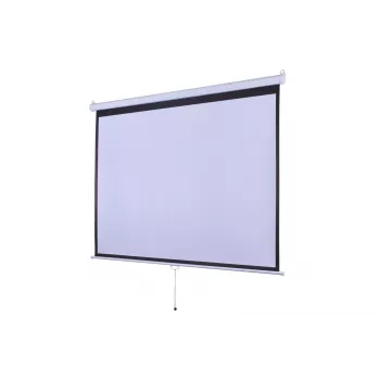 Projekcinis ekranas Sponge Silelis 180x180 cm ant trikojo, matinis baltas paviršius, nešiojamas