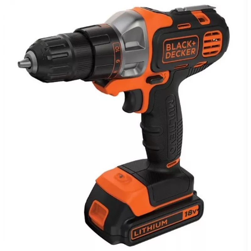 Black & Decker MT218KB gręžtuvas 800 aps./min. Juoda, Oranžinė 1.46 kg