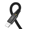 USB laidas Baseus Fast 4in1 2xUSB-C / Lightning / Micro 3.5A 1,2m (juodas)