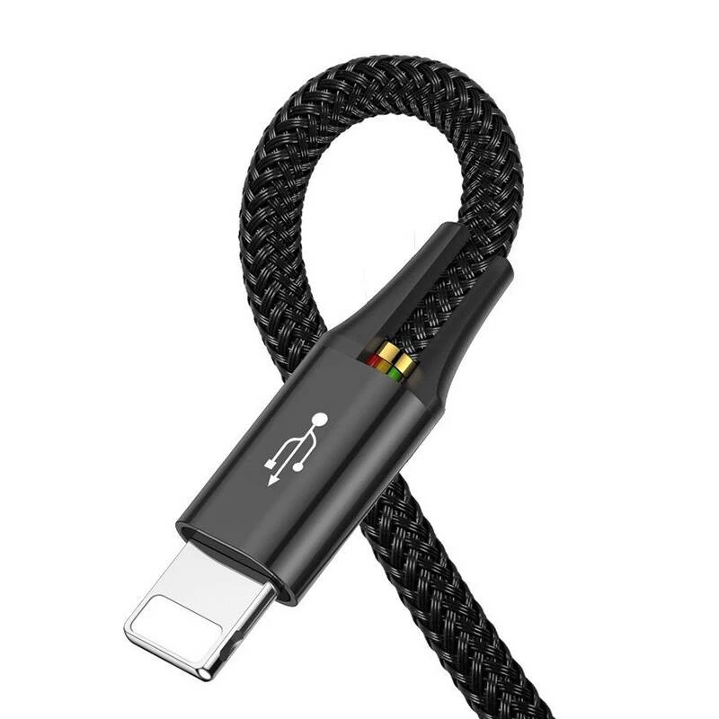 USB laidas Baseus Fast 4in1 2xUSB-C / Lightning / Micro 3.5A 1,2m (juodas)