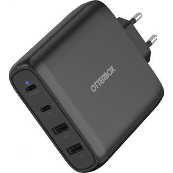 Sieninis įkroviklis OTTERBOX 78-81343 100W GaN su 2× USB-C ir 2× USB-A prievadais