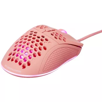 Deltaco GAM-108-P Lengvas žaidimų pelė su RGB apšvietimu