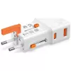 Kelioninis įkroviklis 25W World Travel 25W USB-C + A