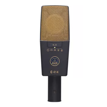 Mikrofonas AKG C414 XLII auksinis, pilkas – sceninis/atlikimo mikrofonas