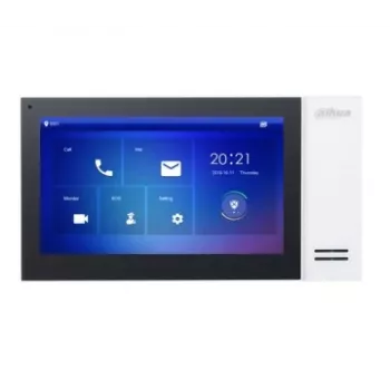 Dahua Technology VTH2421FW vaizdo domofono sistema 17,8 cm (7 inch) juoda, balta