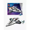 LEGO City 60430 kosminis laivas tarp žvaigždžių, kaladėlių rinkinys, 240 elementų, 1 žmogeliukas, nuo 6 metų