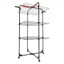 Sieninis džiovintuvas VILEDA Mixer 3 Ultimate – plieninis, 30 m džiovinimo erdvė, sulankstomas, su ratukais, 131×93×71 cm