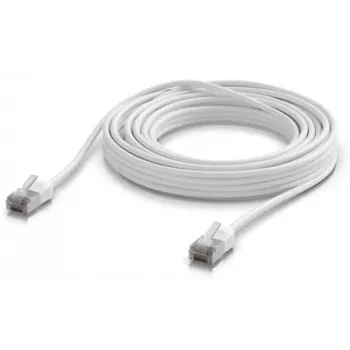 Tinklo laidas Ubiquiti UACC-Cable-Patch-Outdoor-C6A-8M-W RJ-45 Cat6a 8m Baltas