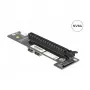 Konverteris 2 x SFF-8654 į PCIe x16 su bifurkacija DeLOCK 64148
