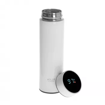 Adler AD 4506w Termosas Nerūdijantis Plienas/Silikonas Baltas