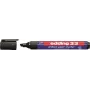Nuolatinis žymeklis Edding 33 Chisel Tip juodas