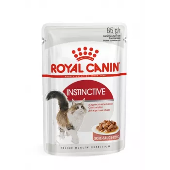 Šlapias kačių ėdalas Royal Canin Instinctive 12 x 85 g – paukštiena, suaugusioms katėms, šlapimo takų sveikatai