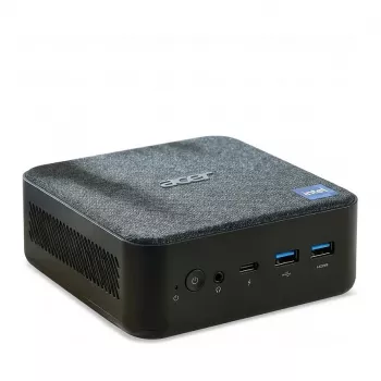 Mini PC Acer Revo RB102 — 7-265V procesorius, 16 GB RAM, 1 TB SSD, juodas, Windows 11 Pro