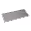 Dulkių filtras DEMCiflex 0320 korpusams, 142×287 mm, juodas/pilkas