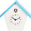 NeXtime klok 3108bl Birdy sieninis laikrodis, 24.5x25.5x9.8 cm, mėlynas/baltas