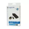 Vaizdo kabelio adapteris LogiLink CV0060 juodas