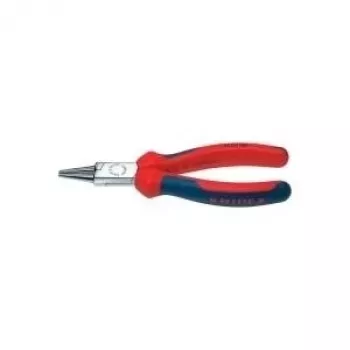 KNIPEX 22 05 160 replės smailianosės, chromo-vanadžio plienas, plastikas, mėlyna, raudona, 160 mm