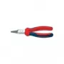KNIPEX 22 05 160 replės smailianosės, chromo-vanadžio plienas, plastikas, mėlyna, raudona, 160 mm