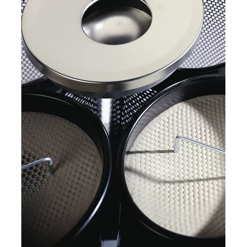 Durable metalinė šiukšliadėžė su pelenine – apvali – 17 l