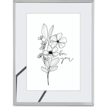 Paveikslėlių rėmelis Hama Flower viengubas sidabrinis