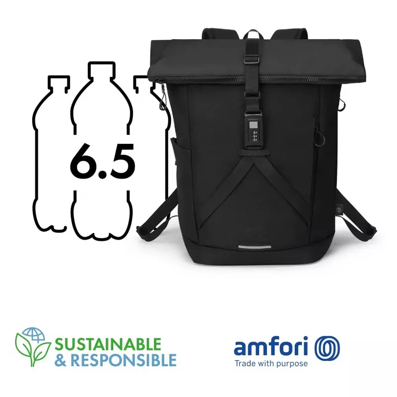 Dicota Backpack COMMUTER - Rolltop 13-16 col