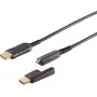 Optiminis HDMI kabelių rinkinys ShiverPeaks 30-02755 4K — 75 m ilgio