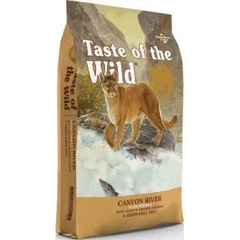TASTE OF THE WILD Canyon River - sausas kačių ėdalas - 6,6 kg