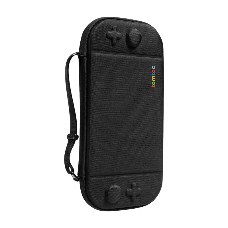Tomtoc FancyCase-G05 apsauginis dėklas, skirtas Nintendo Switch 2, juodas