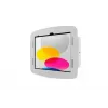 Compulocks iPad 10,9 colio 10-os kartos Space Enclosure Wall Mount White – užrakinamas aliumininis dėklas su sukama rankena