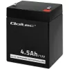 Qoltec AGM akumuliatorius (12 V, 4,5 Ah)