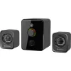 Defender V12 65212 2.1 garsiakalbių komplektas kompiuteriui, 11 W, 5 W žemųjų dažnių garsiakalbis, maitinimas per USB, LED apšvietimas, juodas, 115 x 130 x 223 mm