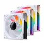 120 mm korpuso ventiliatorius Jonsbo ZK-120W Reverse ARGB White, 120 mm PWM, pintas kabelis