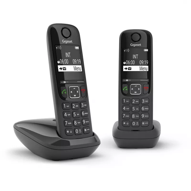 Gigaset AS690 Duo juodas int.