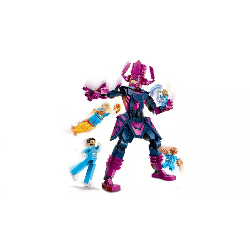 LEGO statybinis rinkinys Marvel Super Heroes 76316 — Fantastiškieji keturi: Galactus minifigūrėlių rinkinys, 427 detalės, 4 minifigūrėlės, amžius 9+