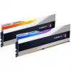 DIMM 32 GB DDR5-8000 (2x 16 GB) Dual-Kit, Arbeitsspeicher silber/schwarz, F5-8000J3848H16GX2-TZ5RS, Trident Z5 RGB, INTEL XMP