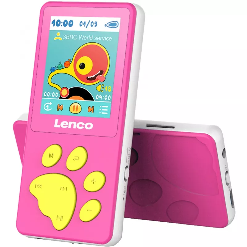 Lenco XEMIO-560PK MP3/MP4 grotuvas 8 GB Rožinis (XEMIO-560PK)
