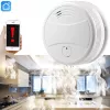 Dūmų detektorius Spring 0 WiFi fotoelektrinis baltas
