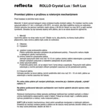 Projekcinis ekranas Reflecta CrystalLine Rollo 176x176 cm