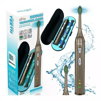 Dantų šepetėlis Media-Tech SONIC WAVECLEAN suaugusiems Ruda